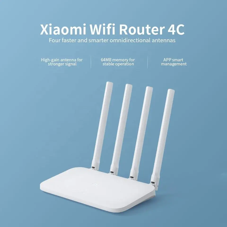 Mi Global Version Smart Wireless  Router 4A Gigabit Edition Original 100M 2.4GHz 5GHz WiFi ROM 16MB DDR3 64MB 128MB Mi Router