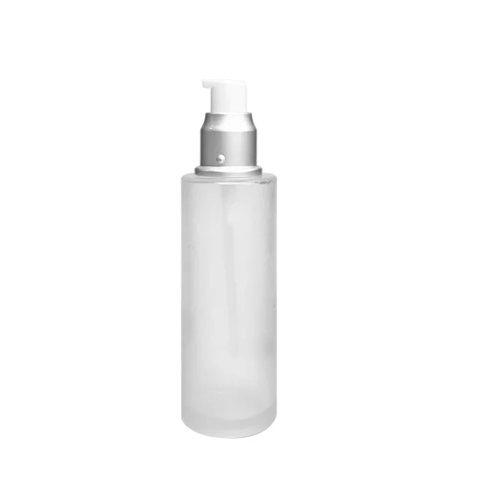 Frosted clear lotion bottle with pump 20ml 30ml 40ml 50ml 60ml 80ml 100ml beauty pump bottle 100ml lotion gel