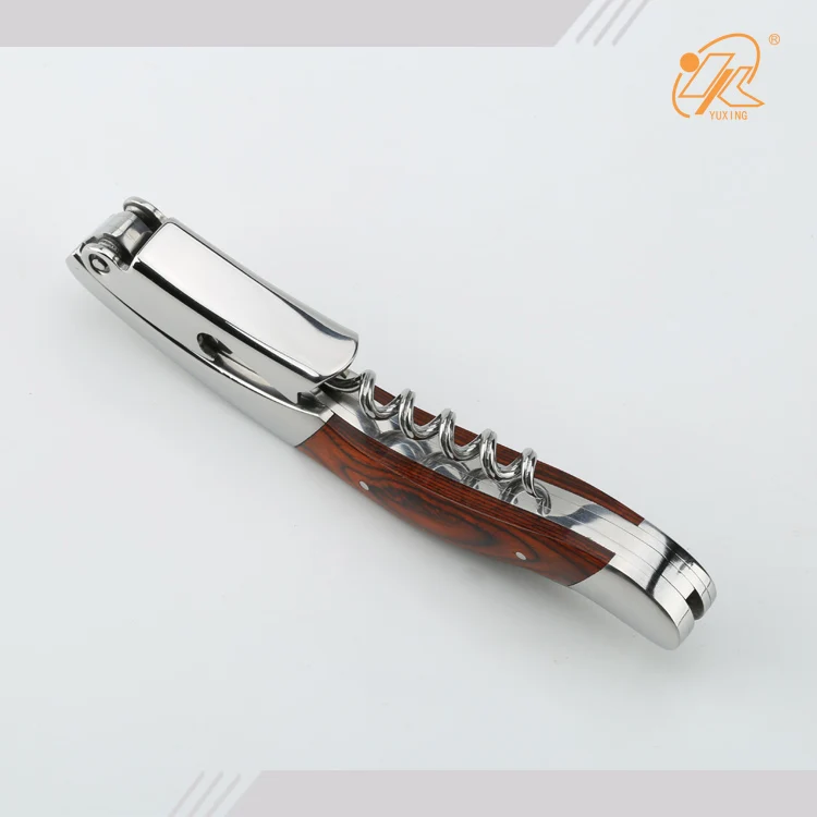 Hot sale Professional manufacturer customized waiters opener wine corkscrew wine bottle corkscrew kitchen accessories