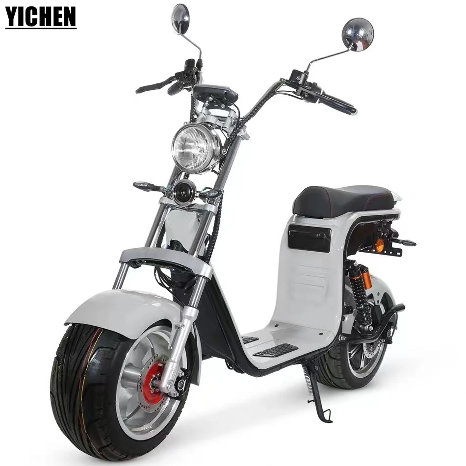 YICHEN Moto Elettricas 2022 Holland Stock 2000 Watt 20Ah 30Ah Removable Battery 2 Wheel Electric Scooter EU Warehouse