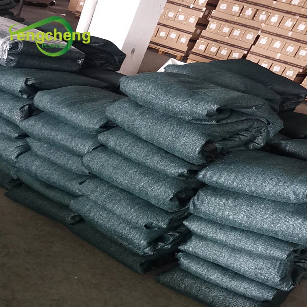 Cheap Price 160g Outdoor HDPE Garden Shading Fencing Fabric Dark Green Windproof Privacy Shade Fence Netting