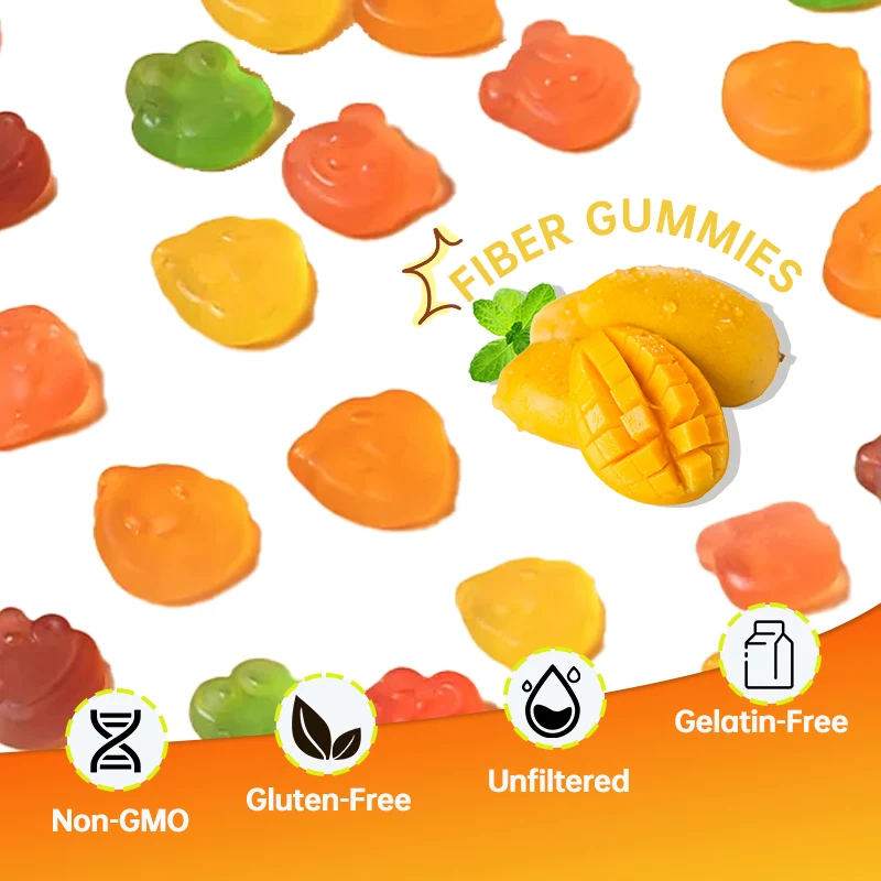 Vegan Immune Booster Supplements Formula Daily Multivitamin Gummies With Calcium Vitamin D3 For kids