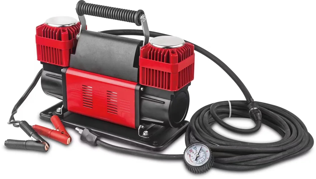 New design 300L/min digital display heavy duty compressor strong power auto inflatable air Compressor with pressure monitoring