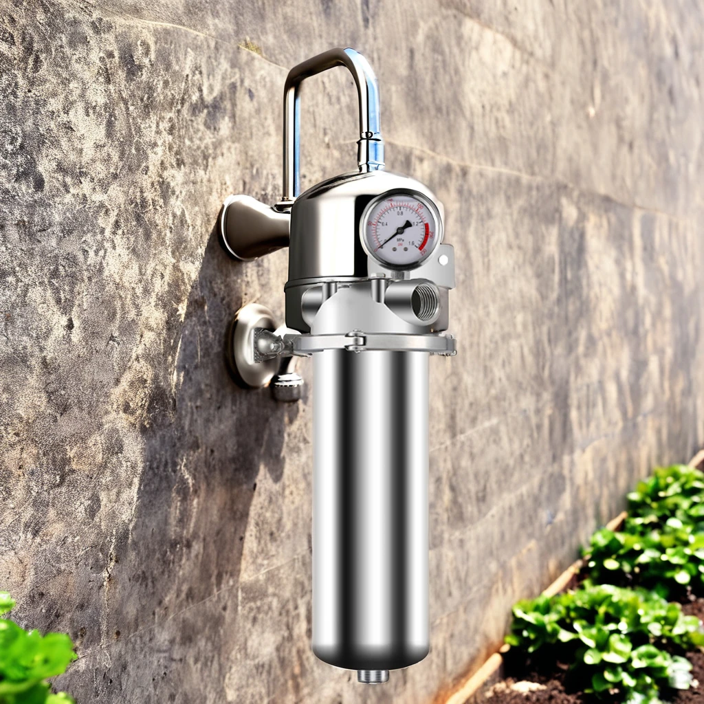 Factory Outlet 10 Tons Stainless Steel Water Prefilters House Tap Filter Outdoor Drink Water Filters Household Water Filter