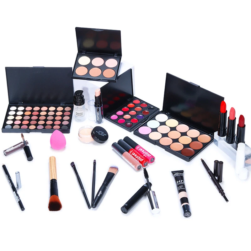 
2021 Amovol Hot Selling Big All In One Harmony Makeup Kit,Private Label Makeup Gift Sets 
