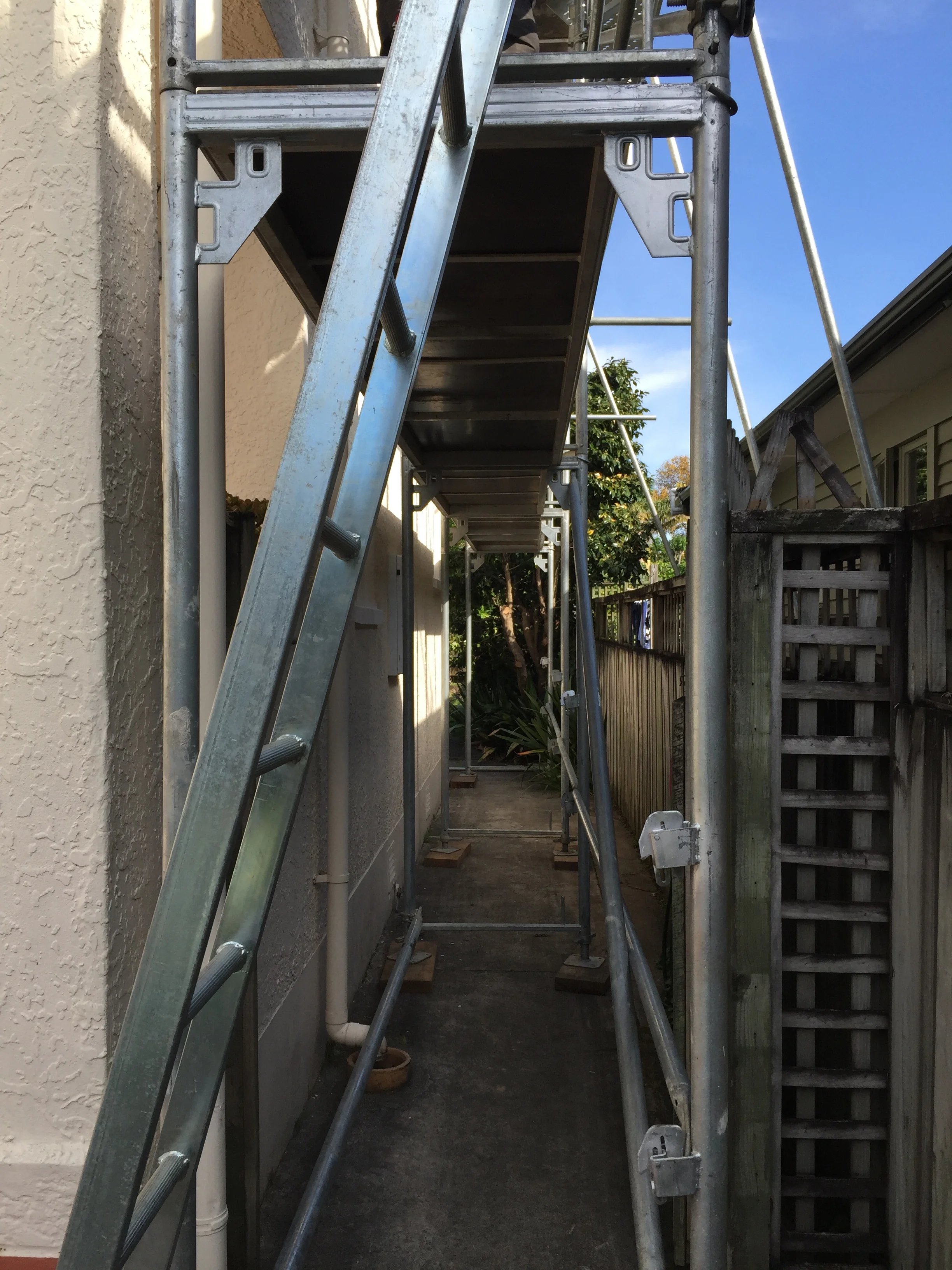 Galvanized Steel Facade Scaffolding For Construction Use