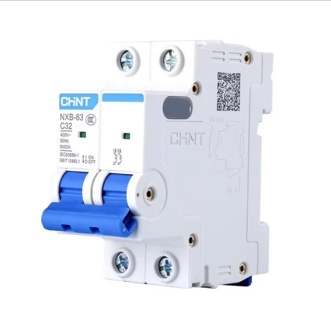 Миниатюрный выключатель NB1-63 переменного тока 50 Гц 230 В 63Amp MCB