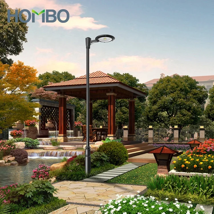 HOMBO New Product Aluminum Alloy Outdoor Waterproof Ip65 COB 10W-50W LED Garden Yard Lamp
