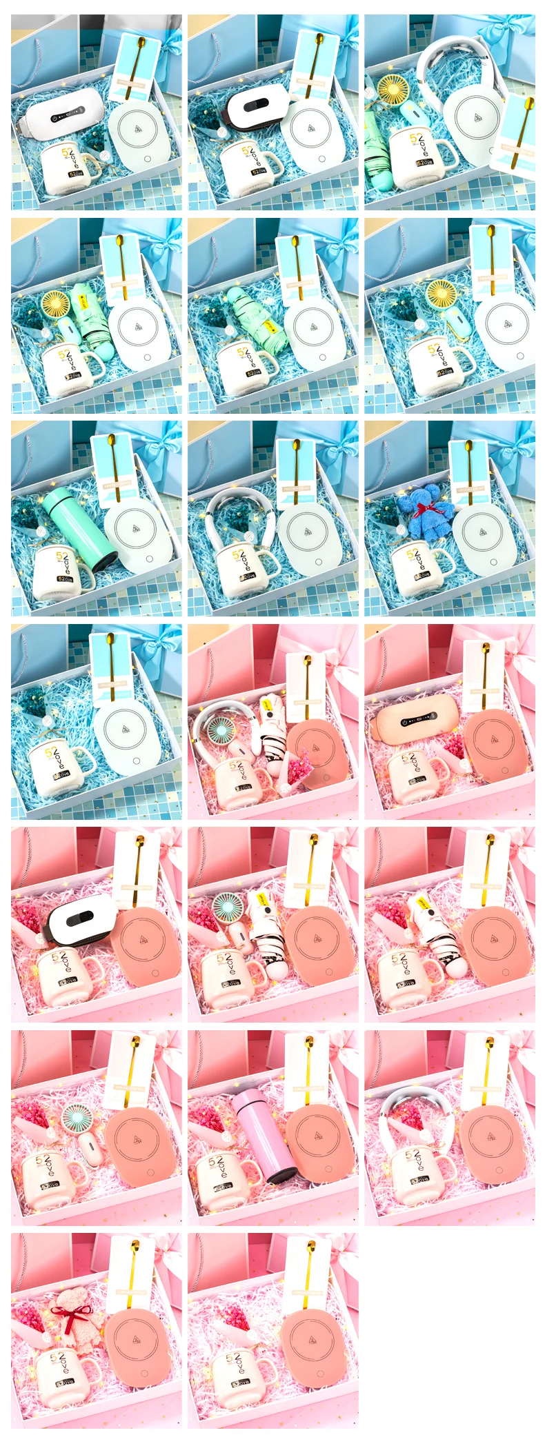 Promotional  Manufacturer Happy Birthday Gift Box For Her Self Care Pamper Box Thank You Idea Box For Women wedding Set Gift