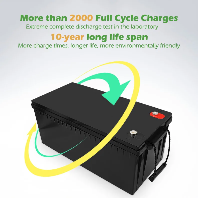 Custom Lithium Iron Phosphate Battery 48V 24V 12V 100Ah 200Ah 300Ah 400Ah 500Ah Lifepo4 Akku 12V Lithium Ion Battery Pack For Ev