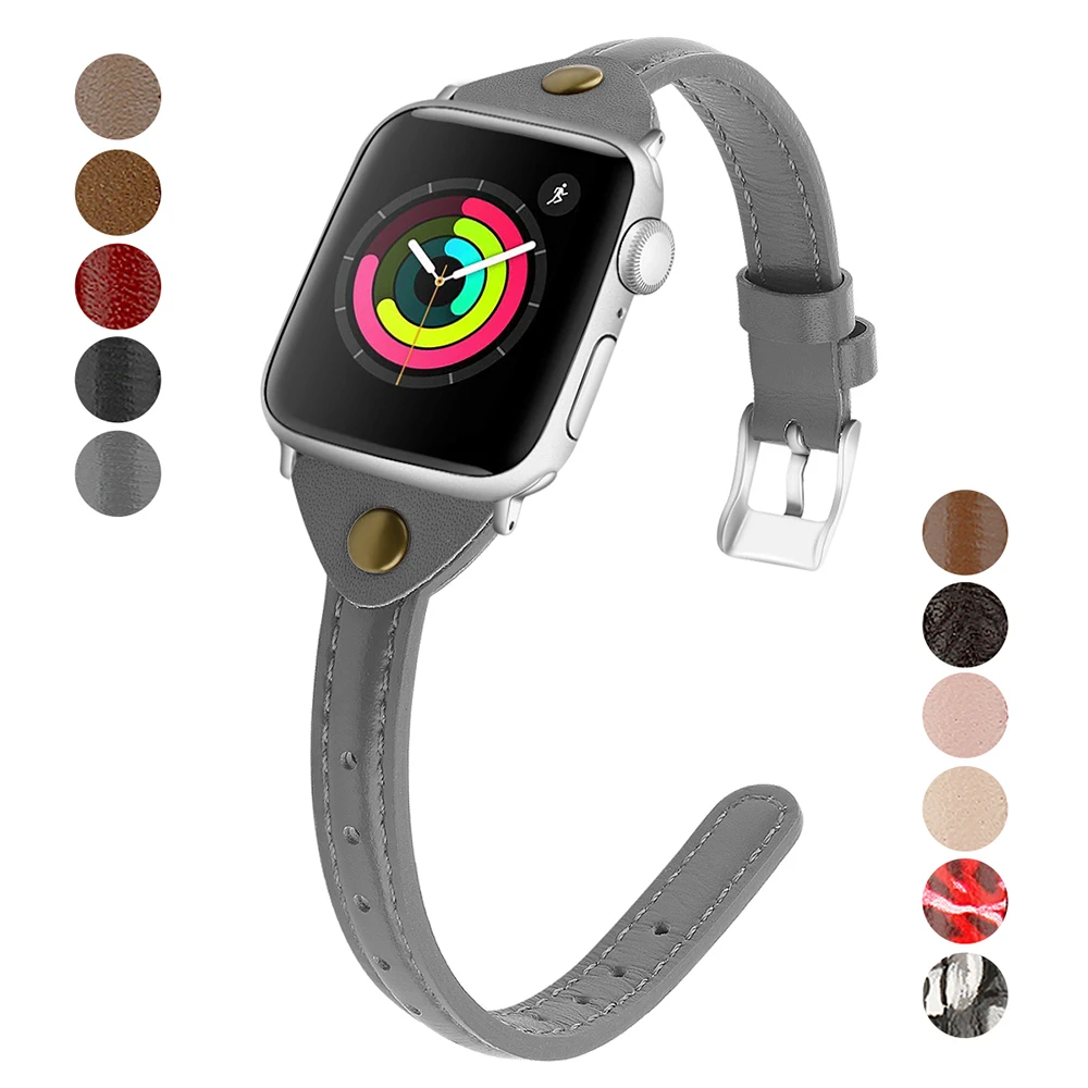 
Exquisite band luxury watches Real Leather Watch Strap Car line belt 