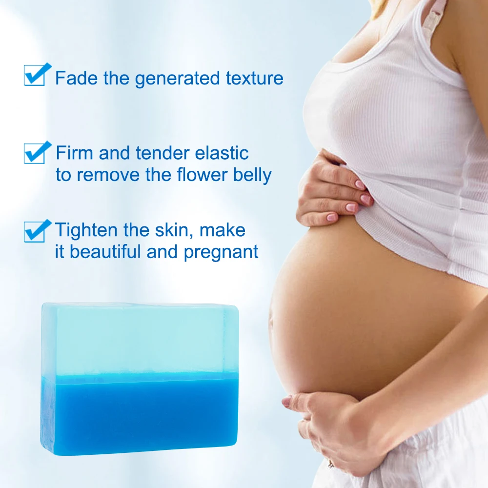 Hot Selling  Organic 72% Natural Vegan Soap Anti-Stretch Mark 3 Days Effective Bar Soap For Body Care