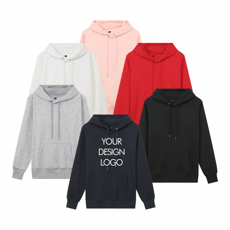 
Hooded Hooded Sweater with Custom Logo and Pattern Sweatshirt 