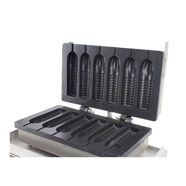 Bread Baking Equipment Commercial Automatic Egg Sausage Corn Hot Dog Waffle Machine Stick