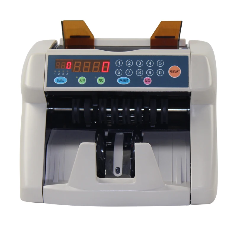 2115 Bill counter Front loading Money counter Fake notes detector with adjustable counting speed Money counting machine