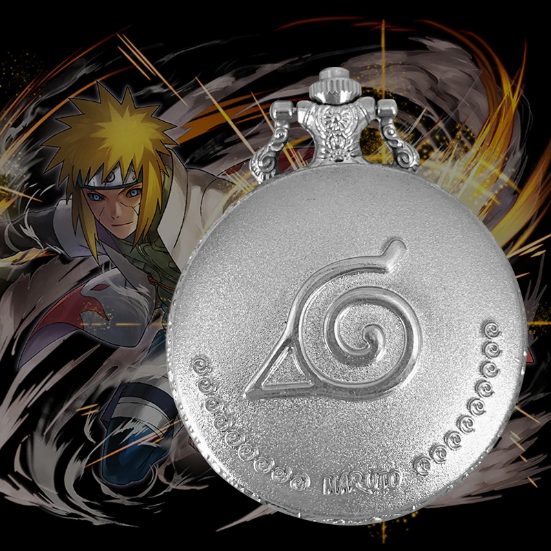 Hot Japanese Comic Anime Pocket Watch with Skeleton Antique Hollow Necklace Pendant Watch Gifts for Men Cheap Watches Wholesale