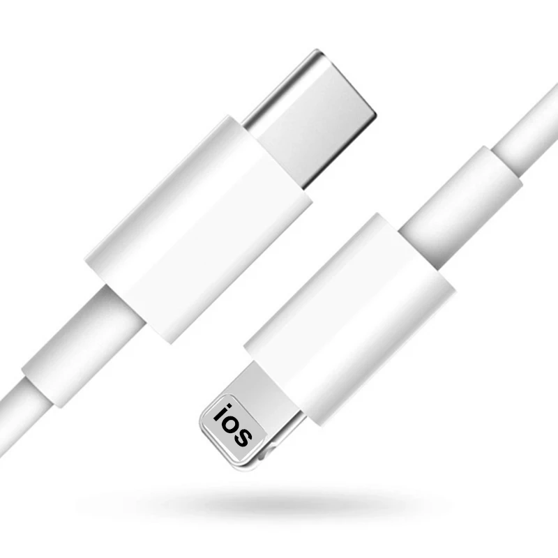 Кабель для быстрой зарядки мобильного телефона Usb C 18 Вт Pd Type кабель Iphone 13 6 7 Xr Xs 11 12 Pro