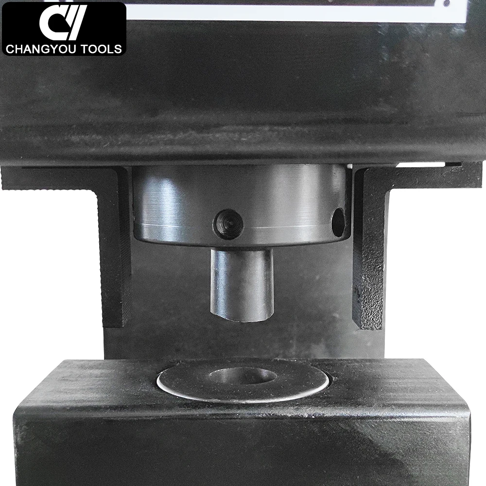 CH-100B Hydraulic Hole Punching Machine Efficient Tool for metal Punching Holes 100T 20mm