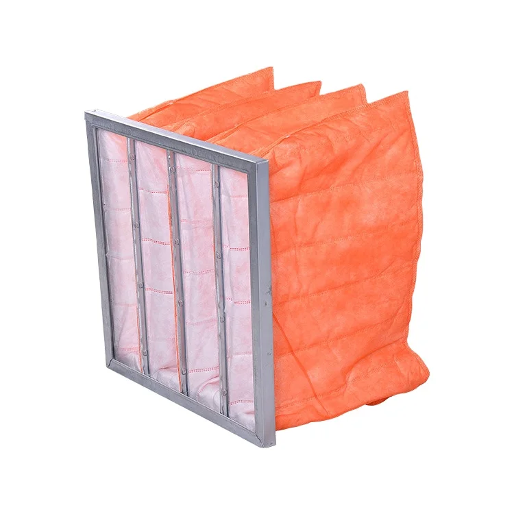 G4 F5 F6 F7 F8 F9 Anti-static Pocket Filter Pocket Air Filter For Dust Collection AHU, ACU, room air purifiers
