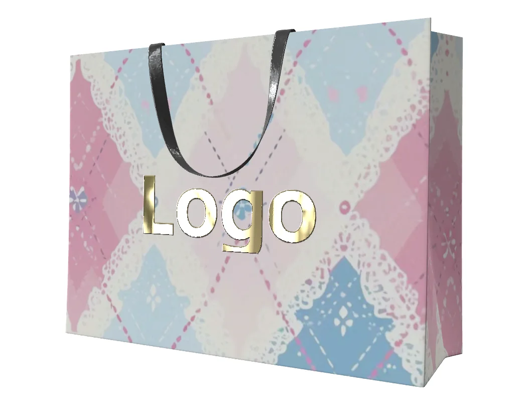 Luxury High End Gift Paper Bags For Bulk Orders Made From Recyclable Materials Ideal For Clothing Cosmetics And Corporate Gifts