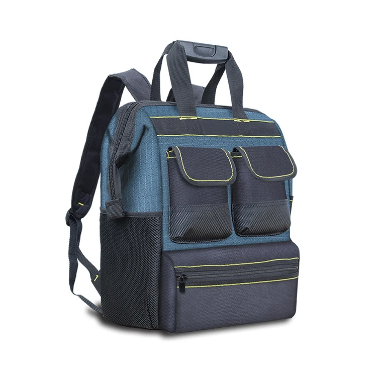 canvas Foldable Backpack Waterproof  Electrician Tool Bag