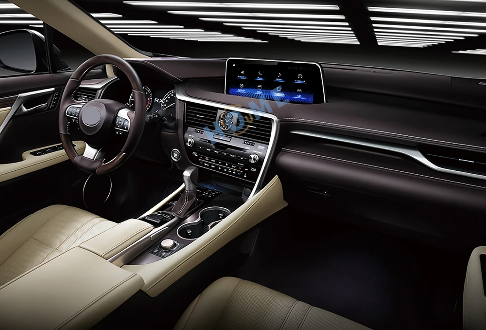 Android 12 Qualcomm Snapdragon 12.5 Inch Car Radio Multimedia Video Player CarPlay Autoradio For Lexus RX RX200T RX270 RX300