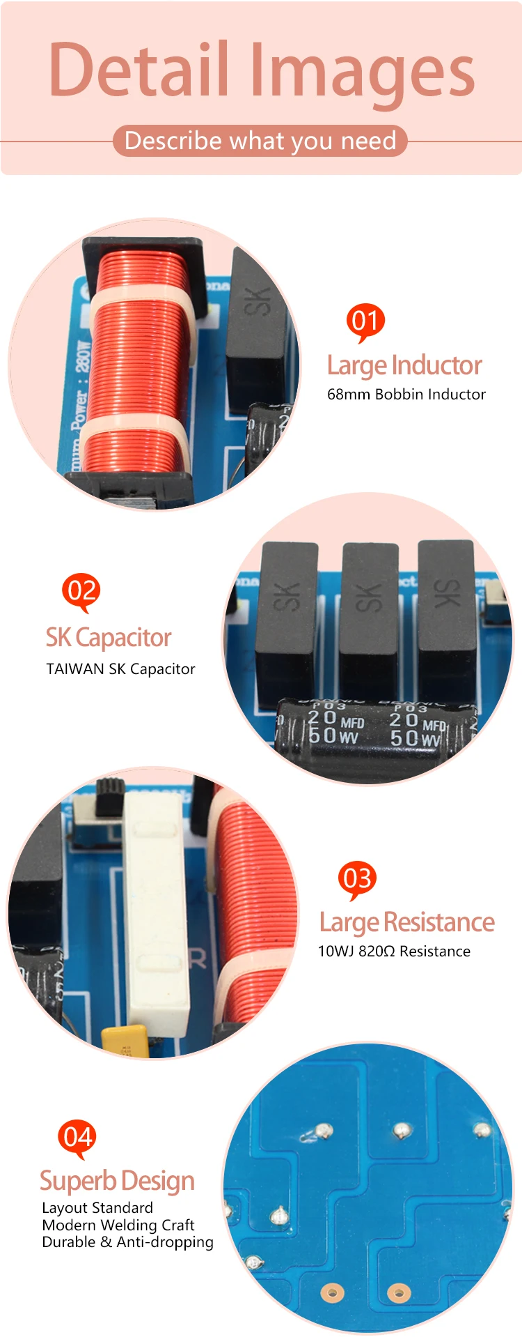 Crossover Audio Speaker