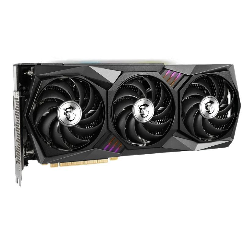 Видеокарта MSI GeForce RTX 3060 Ti GAMING Z TRIO 8G LHR 8 ГБ для игровых компьютеров msi rtx 3060ti Гб rtx3060 gpu видеокарты