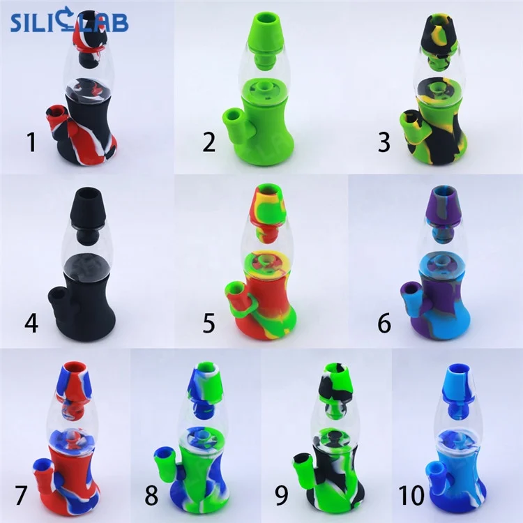 Силиконовые трубки Dabbings для курения, аксессуары для марихуаны, силиконовые трубки для курения воды, стеклянная чаша для табака
