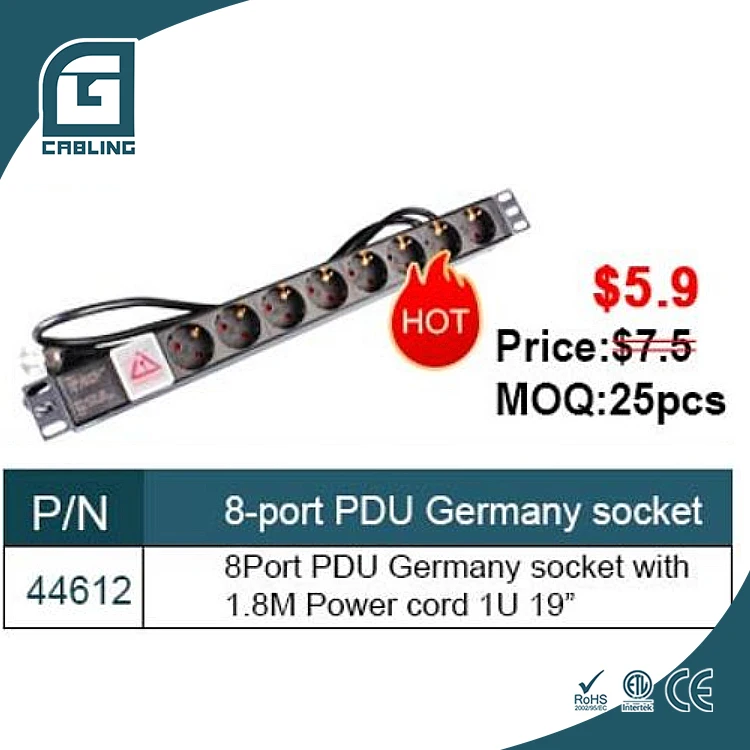 Gcabling 1 8 м 1U