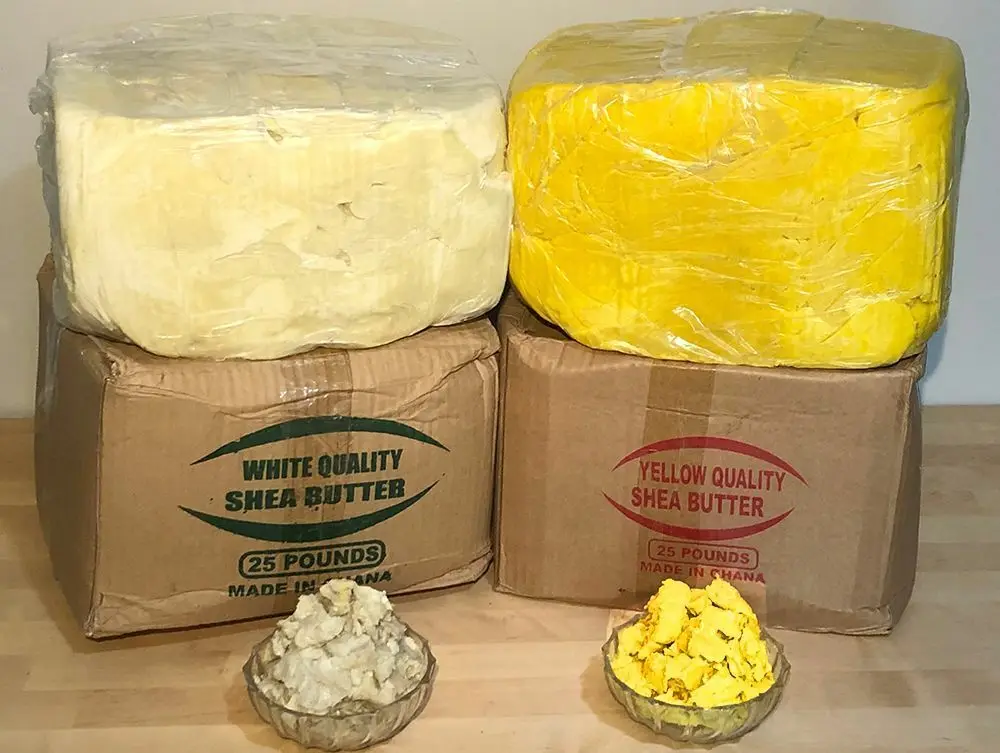 100Natural African Raw Shea Butter Wholesale Supplier,1 kg, Unrefined Yellow Shea Butter Organic Fair Trade From Africa Ghana