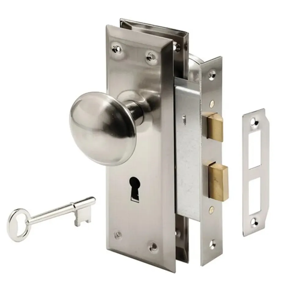 Stainless Steel Lockset Residential  Mortise Door Lockset for Entry