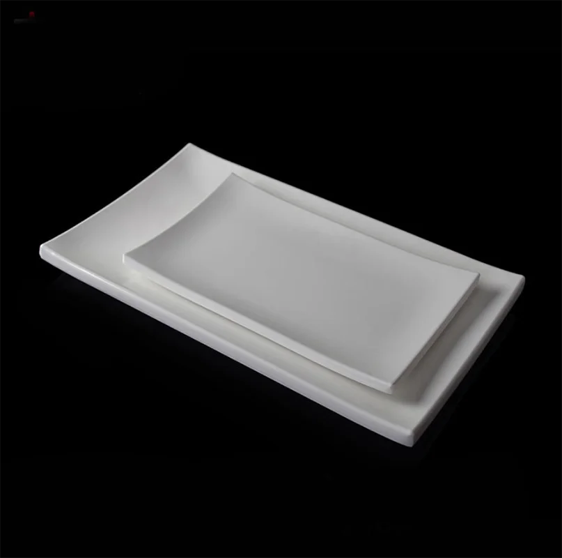 
High quality 100% melamine canteen oval plate 