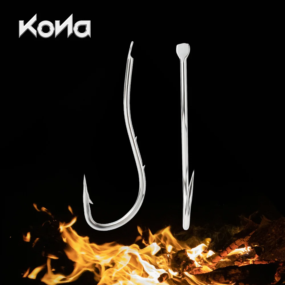 Kona лидер продаж крючки для наживки ловли сома карпа рыболовные Anzuelos Mata Kail