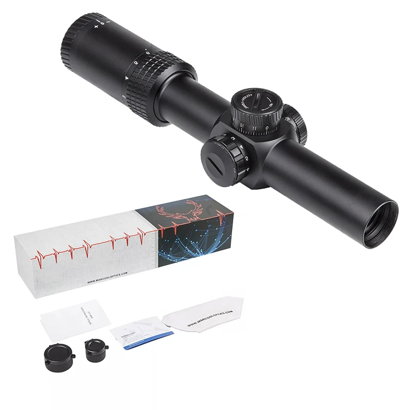 SIVI  Factory Illuminated Best Hunting Second Focal Plane Shockproof Reticle Optical Black Tactical Optical Scope