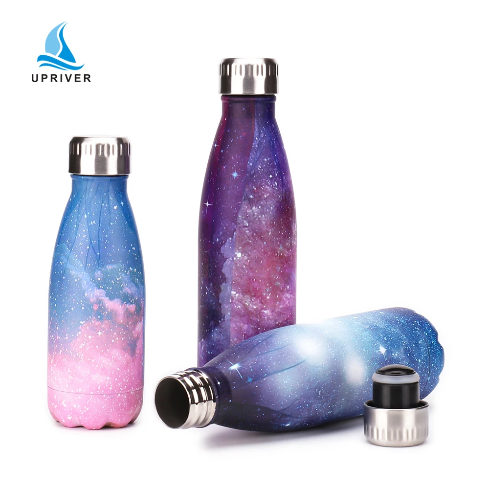 
Cola Shape Easy to Carry Custom Logo BPA Free Eco Friendly Stainless Steel Cola Water Bottle 