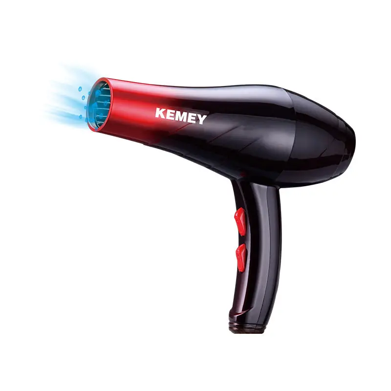 KEMEY KM-3322 Hair Dryer 3 in 1 Strong Power 3000w Blow Electric 110-240v Professional Hairdressing