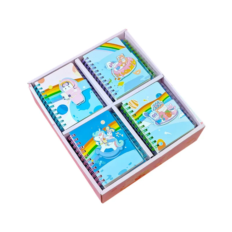 Anime My Melody Kawaii Cartoon Mini Notebook Portable A6 Coil Notepad Stationery Book Journal Planner Gifts