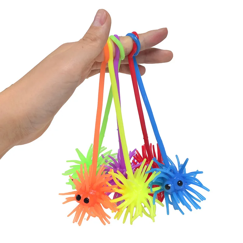 Best Selling Products 2022 Kids Stretchable Elastic Sticky Hammer Hands Wall Toys Sticky Toy