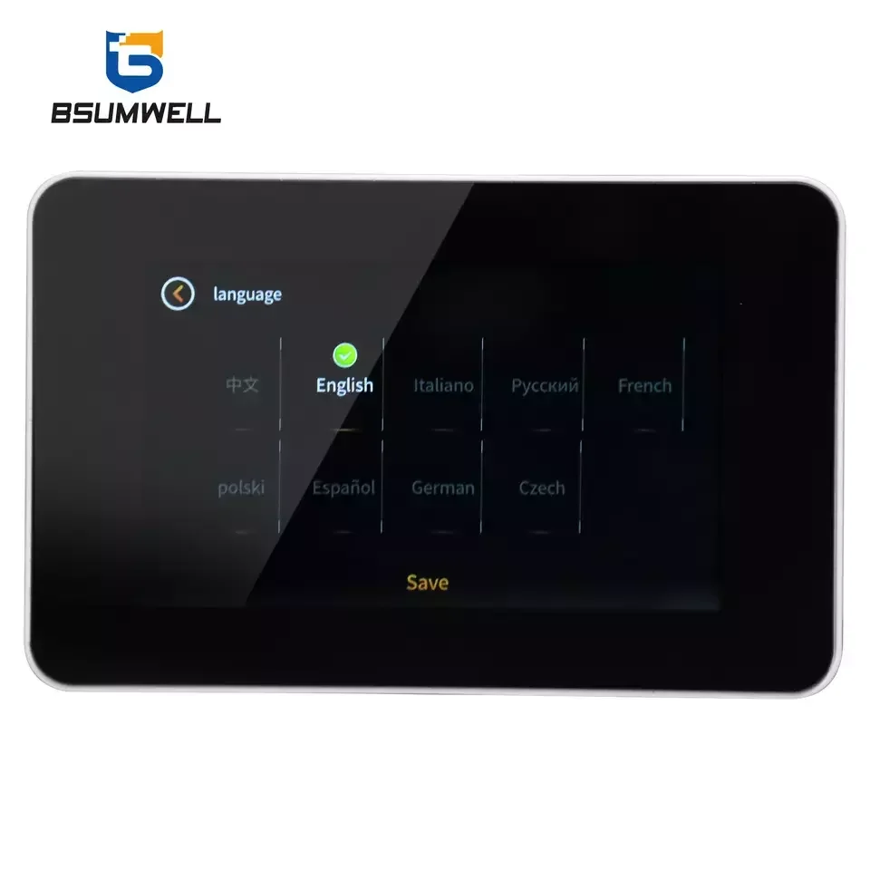 Temperature Controller LCD Screen Humidistat Gas Boiler Touch Screen Electric Thermostat Floor Heating