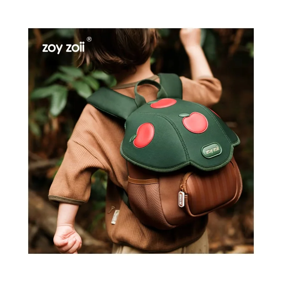 Zoyzoii 3D мультяшная детская школьная сумка в форме грибов для малышей детский школьный рюкзак мальчиков и девочек От 2 до 5 лет Детский