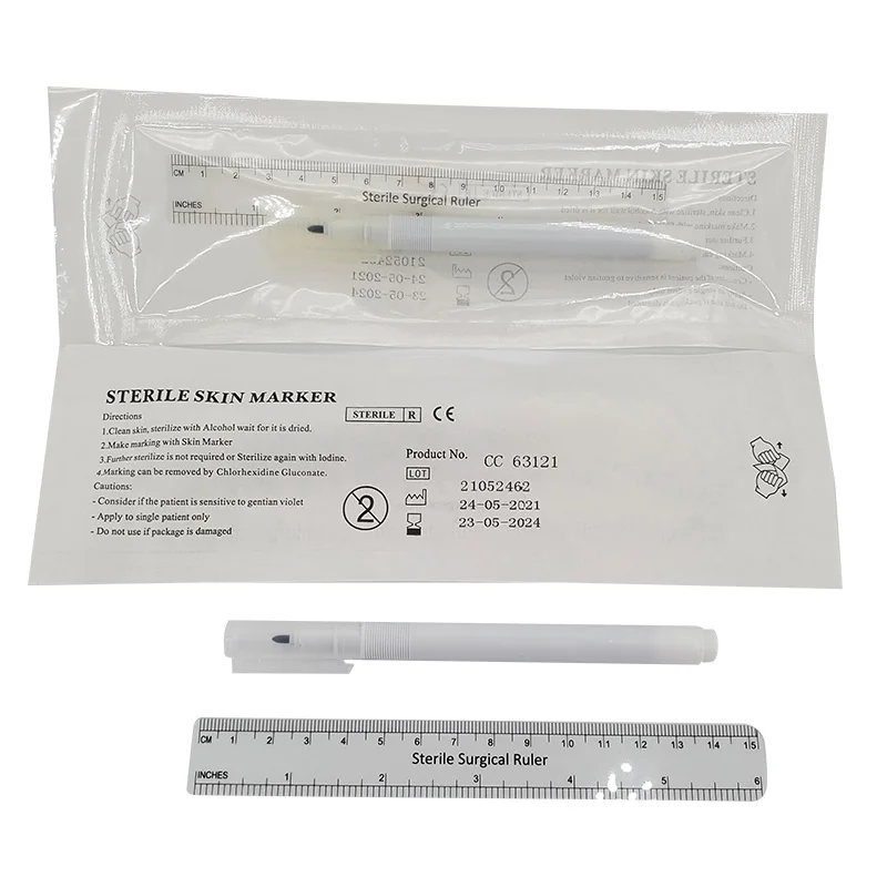 Microblading Accessories Wholesale Disposable Medical Use Skin Marking Pen For Microblading