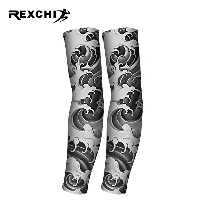 REXCHI HB15 летние мужские женские баскетбольные дышащие рукава с защитой от УФ-излучения