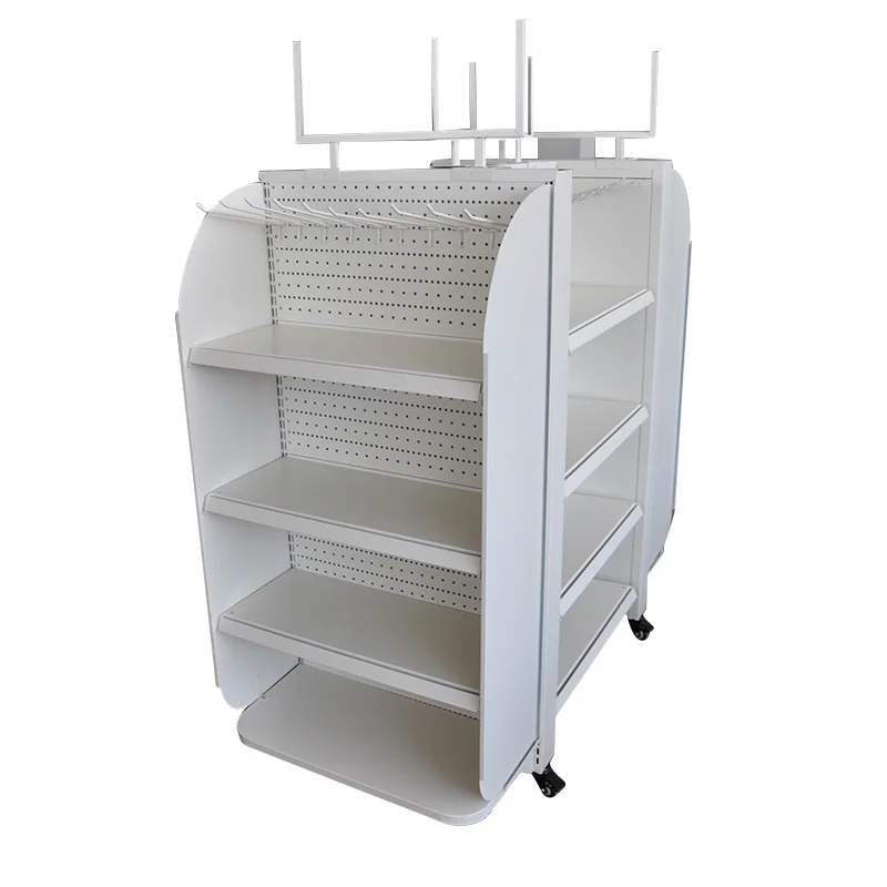 OEM multi-lever perforated back panel tego shelf for sale