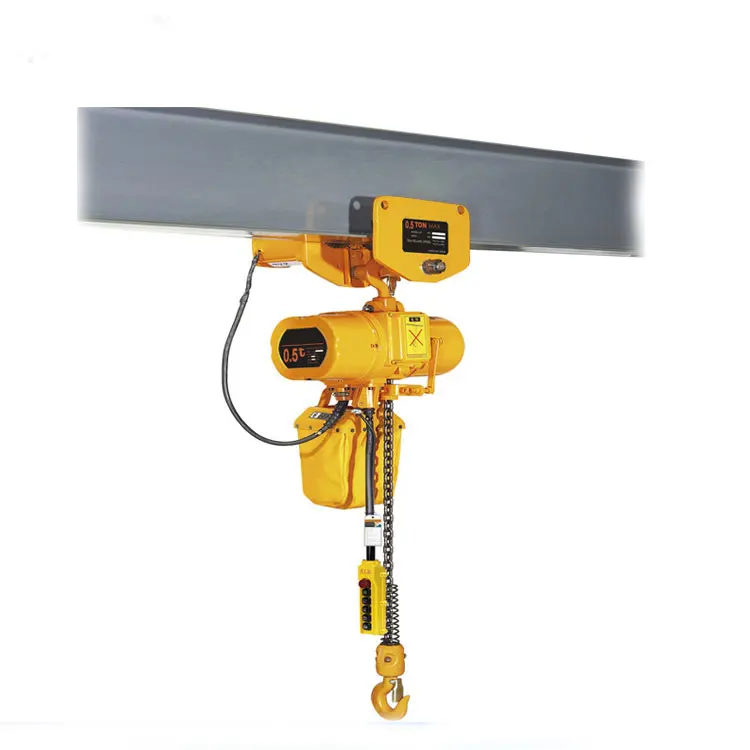 monorail hand pulley electric chain hoist 500kg