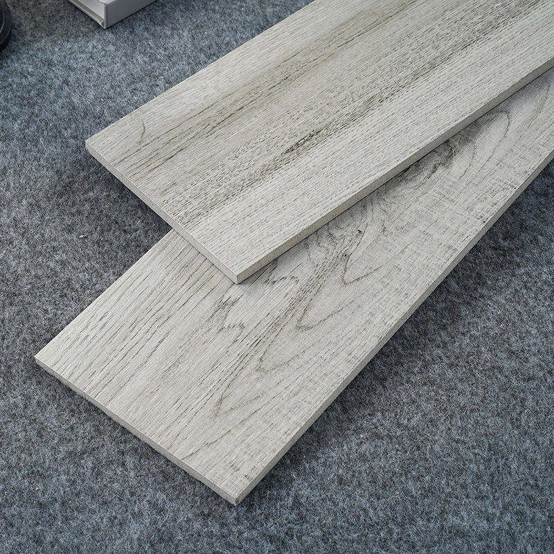 wooden patio 15x90 porcelain indoor rustic finish wood grain color design ceramic tiles for floor