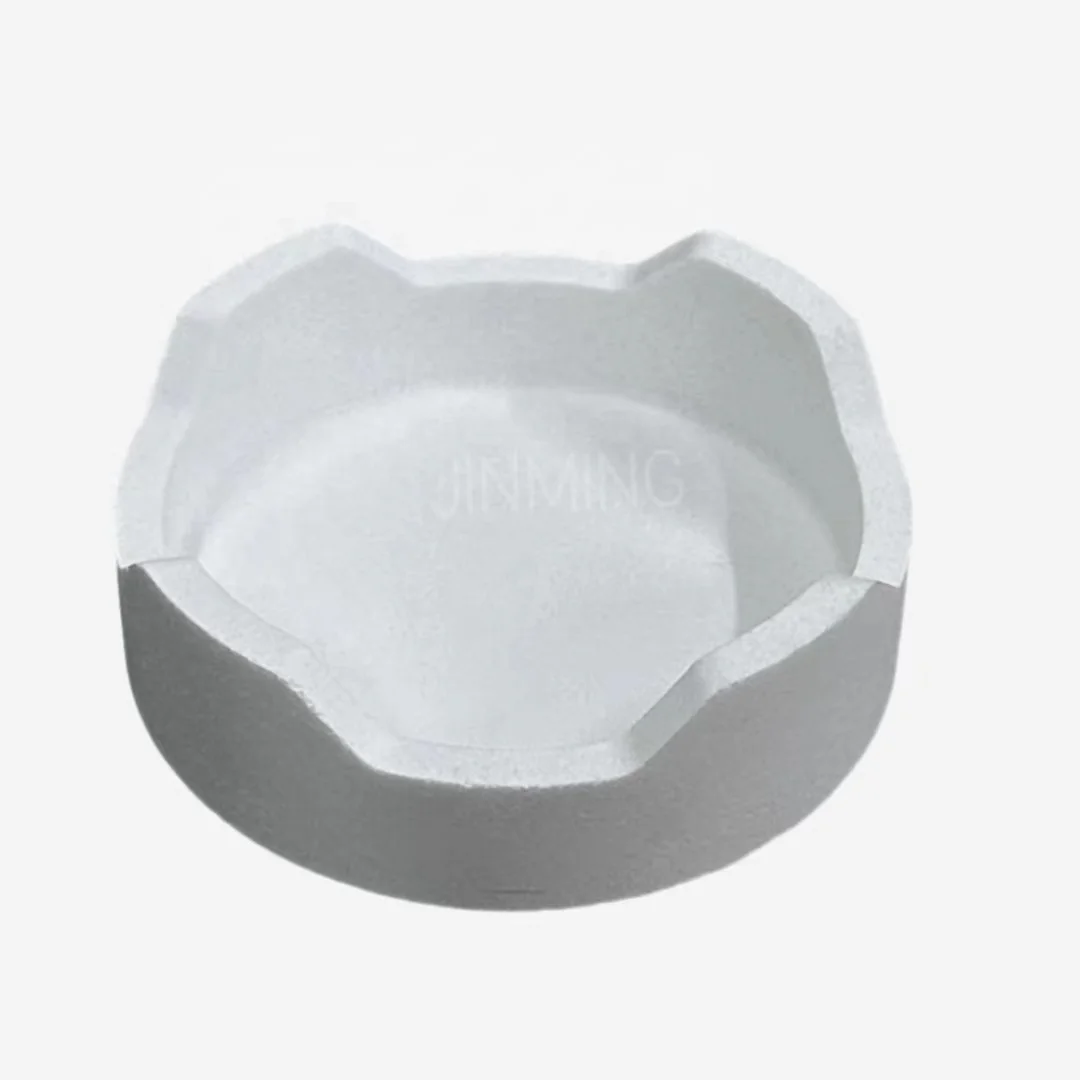 High density good thermal conductivity zirconia sintered crucible dental