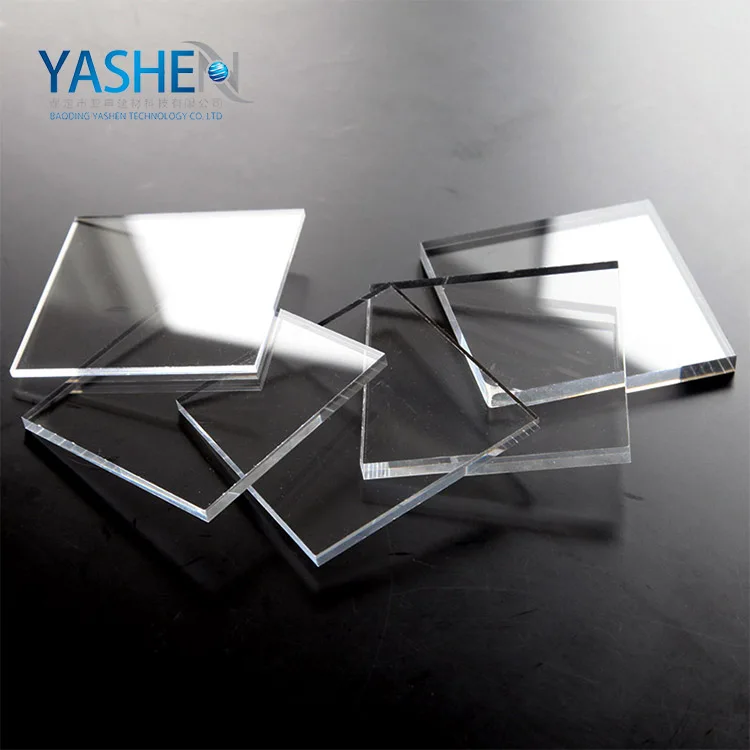 Custom large transparent acrylic cast  clear  pmma  sheet  1mm 2mm 3mm