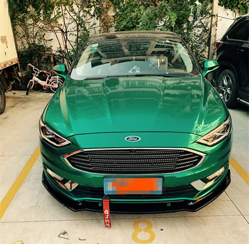 For FORD MondeoFront shovel style YCK Body kit spoiler 2013-2016 Mondeo ABS Rear lip spoiler front Bumper Diffuser Protector