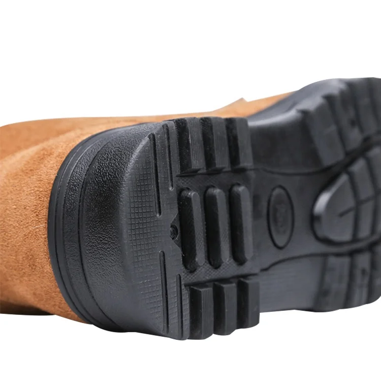 Fashion England style Indestructible Steel toe Industrial Shoes Safety Anti puncture and slip Men Safety Boots for construction